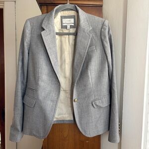 J. Crew Women’s Grey Schoolboy Blazer Size 8